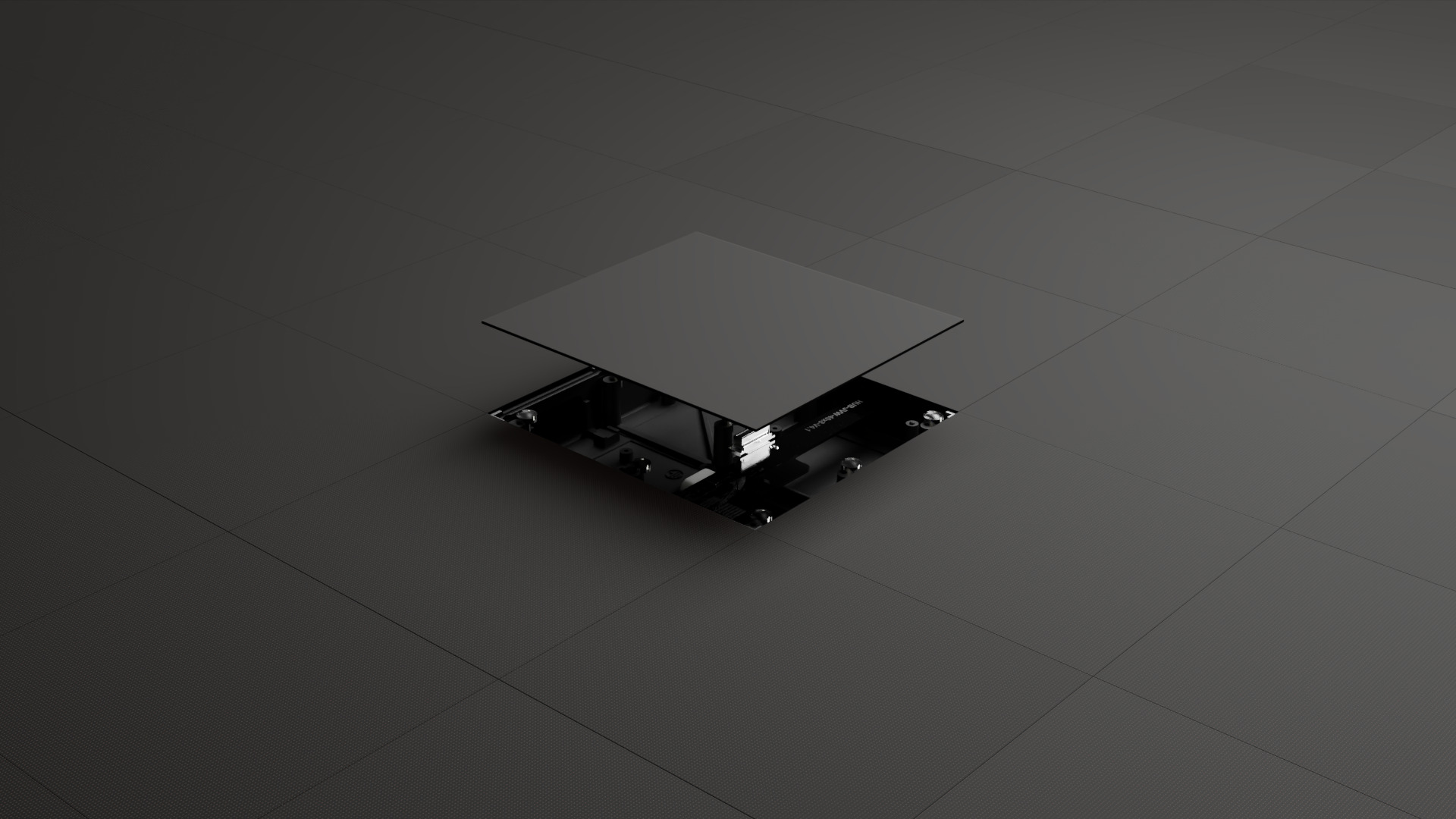 Absolute Black MicroLED wall — motion and color in a luxury living space